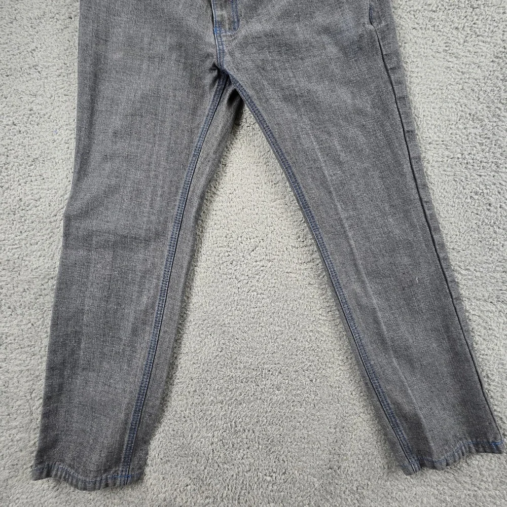 Old Skool‎ Denim Jeans Black Medium Wash Mens 36X30 Hip Hop Baggy